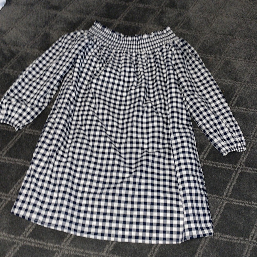 Gingham abercrombie dress